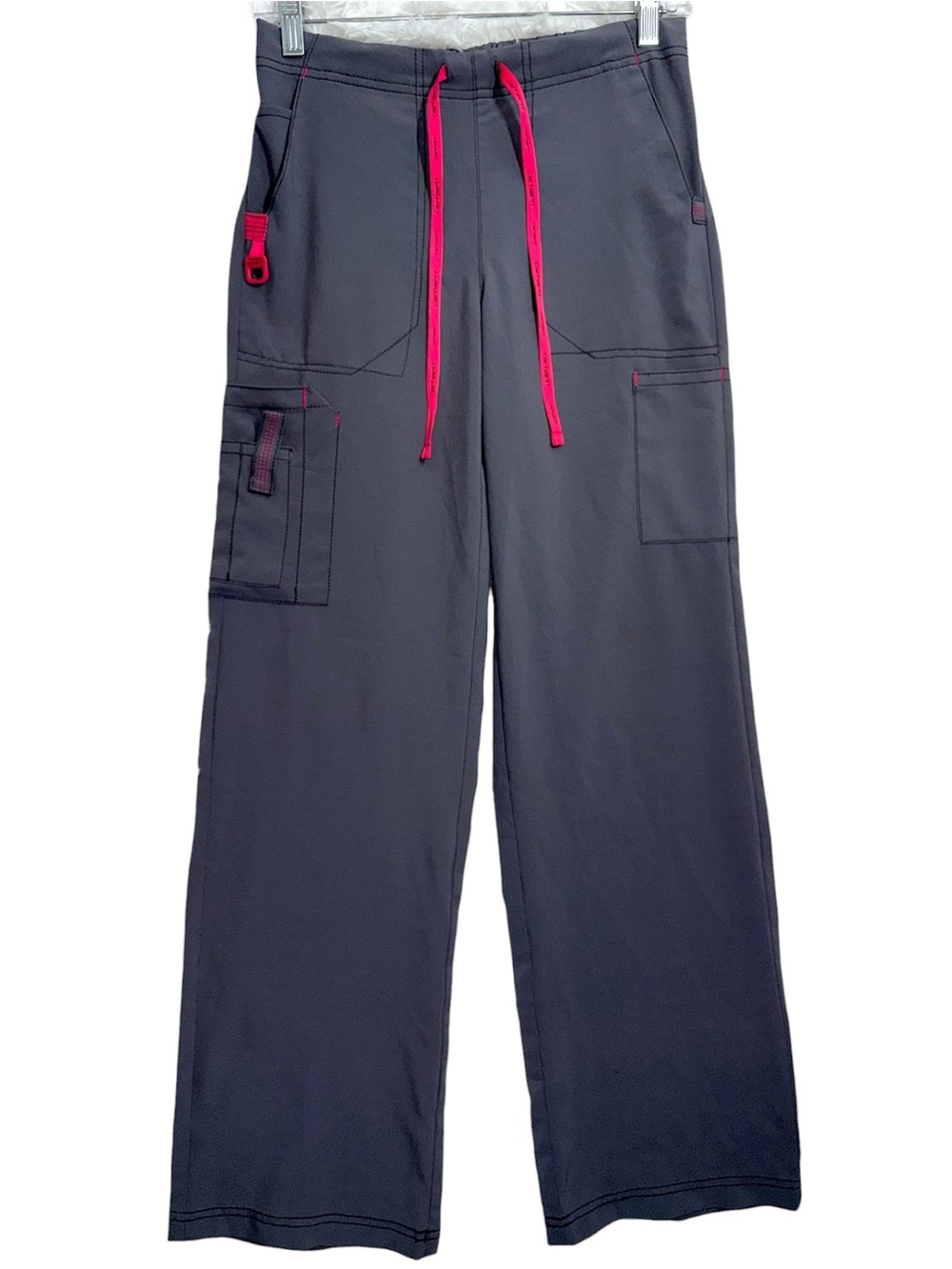 Carhartt Scrub Pants Grey Hot Pink Utility Nurse Uniform Gorpcore Medical Preppy